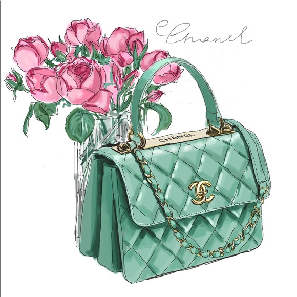 Chanel | White Illustrated T-Shirt - Picture 3 of 9